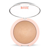 Nude look sheer baked powder