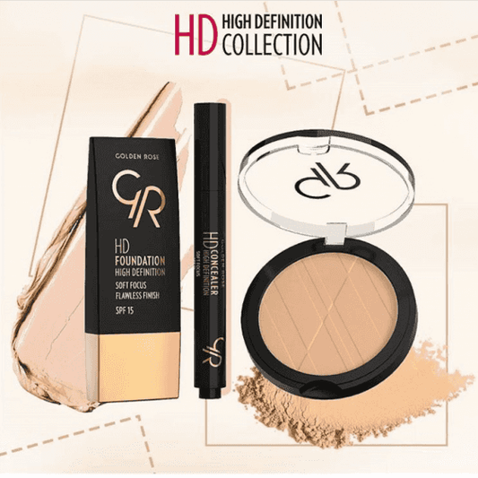 HD kolekcija – HD Foundation, HD Concealer - Golden Rose Hrvatska