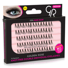 Knot - Free Double Individual Eyelashes